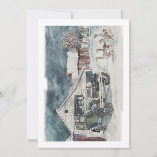 またしてもゴマすりされた 招待状 (正面)