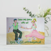 またねじって踊りロックとロール 招待状 (スタンド正面)