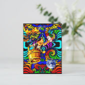 またねワニ ポストカード (スタンド正面)