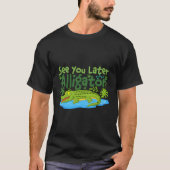 またねワニ Tシャツ (正面)