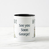 「またね」カスタム、50代 マグカップ (中央)