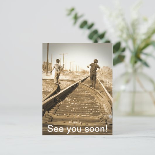 またね！ ポストカード (スタンド正面)