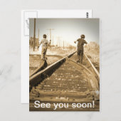 またね! ポストカード (正面/裏面)