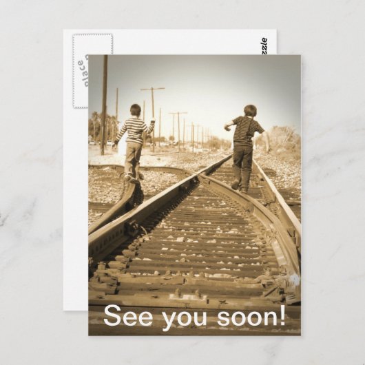 またね！ ポストカード (正面/裏面)