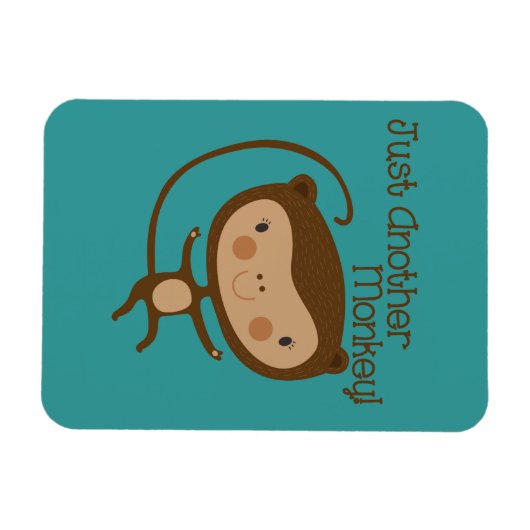 『またの猿』 マグネット (横)