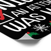 またはいけないいおもしろい試みがクリスマにされた ポスター (角)