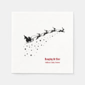 またはいけなナイスサンタズスレイトインデア スタンダードカクテルナプキン (正面)