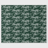 またはいけなナイスダークグリーンエレガントスクリプおもしろいト ラッピングペーパー (フラット)