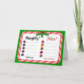 またはいけなニース5" x 7"折り曲げ シーズンカード (正面)