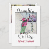 またはいけな写真とニース シーズンカード (正面/裏面)