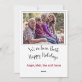 またはいけな写真とニース シーズンカード (裏面)