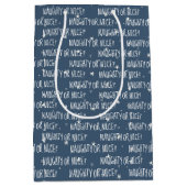 またはいけな星に素敵な文字 ミディアムペーパーバッグ (正面)