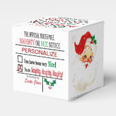 またはいけな素敵なクリスマスサンタ フェイバーボックス (正面サイド)