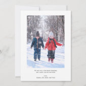 またはいけな素敵なクリスマス・ホリデー・カード シーズンカード (裏面)