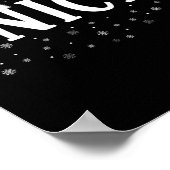 またはいけな素敵な一致するクリスマスのカップルの衣装 ポスター (角)