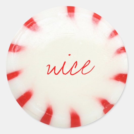 またはいけな素敵な休日のステッカー ラウンドシール (正面)