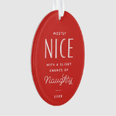 またはいけな素敵な子供の写真クリスマスオーナメント オーナメント (正面)