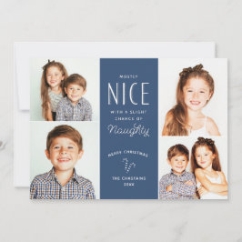 またはいけなNice Kids Photo おもしろい Christmas Cards シーズンカード