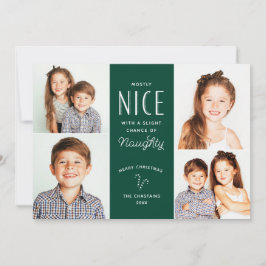またはいけなNice Kids Photo おもしろい Christmas Cards シーズンカード