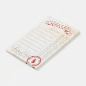 またはいけなNice Santa Clausチェックリスト ポストイット (アングル)