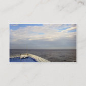 またはクルージングのビジネスプロフィールカードは探検しよう 名刺 (裏面)