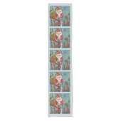 またはニいけなースサンタクランプスアートテーブルランナー ショートテーブルランナー (正面)