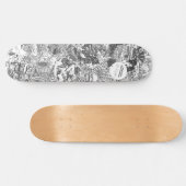 またはハナStouffer著Noir スケートボード (横)