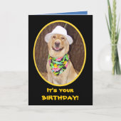 またはビーチサーフするか、または海の誕生日 カード (正面)