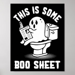 または処理不気味幽霊これはBoo Sheet Hallo ポスター