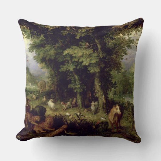 または地上の楽園1607-08年埋めて下さい(警察官の油 クッション (正面)