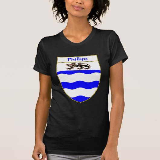 または家紋フィリップス紋章付き外衣 Tシャツ (正面)