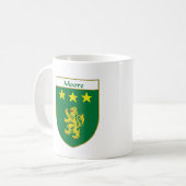 または家紋ムーアの紋章付き外衣 コーヒーマグカップ (正面左)