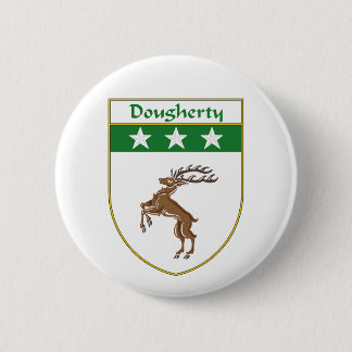 または家紋Doughertyの紋章付き外衣 缶バッジ