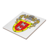 または家紋Romeroの紋章付き外衣 タイル (側面)