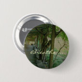または日本のな庭-ボタン呼吸して下さい 缶バッジ (正面&裏面)