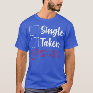 または独身の誰が驚き気にを取った Tシャツ
