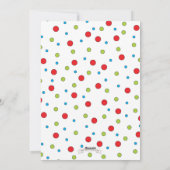 または素敵いけなな家族のクリスマスフォトカード シーズンカード (裏面)