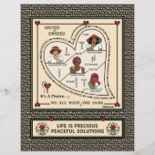 または統一されたDivided_a_Flat Sheet 8.5"x11" (正面)