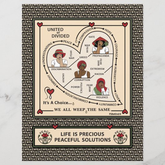 または統一されたDivided_a_Flat Sheet 8.5"x11" (正面)