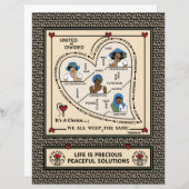 または統一されたDivided_b_Flat Sheet 8.5"x11" (正面/裏面)