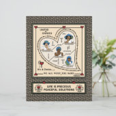 または統一されたDivided_b_Flat Sheet 8.5"x11" (スタンド正面)