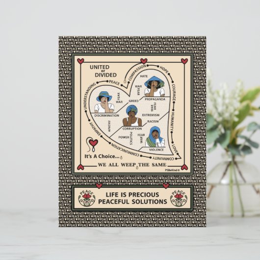 または統一されたDivided_b_Flat Sheet 8.5"x11" (スタンド正面)