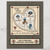 または統一されたDivided_b_Flat Sheet 8.5"x11" (正面)