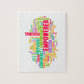 または自己の権限委譲概念として権限を与えられる ジグソーパズル (縦)