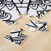 またアステカはメキシコジグソーパズル ジグソーパズル (側面)