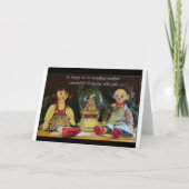 またクリスマスを一緒に過ごせて嬉しい シーズンカード (正面)