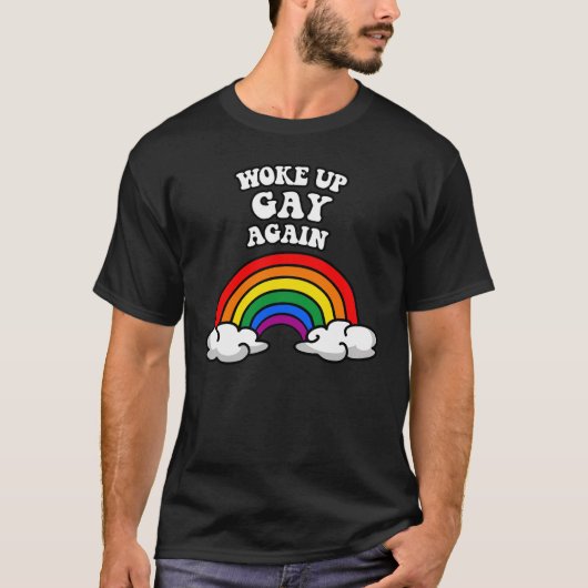 またゲイとして目覚めた Tシャツ (正面)