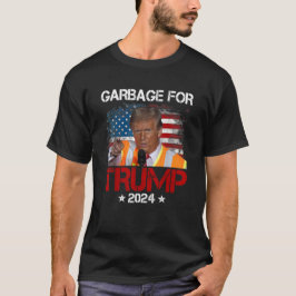 またゴミを素晴らし出す | トランプ2024のゴミ Tシャツ