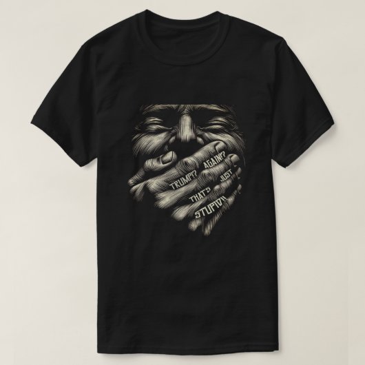 またトランプ? Tシャツ (デザイン正面)
