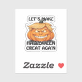 またハロウィーンを素晴らし作ろうクラシック シール (シート)